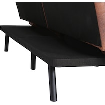 heath dark brown futon   
