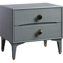 heather gray nightstand   