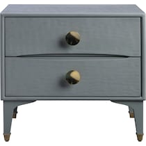 heather gray nightstand   