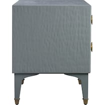 heather gray nightstand   