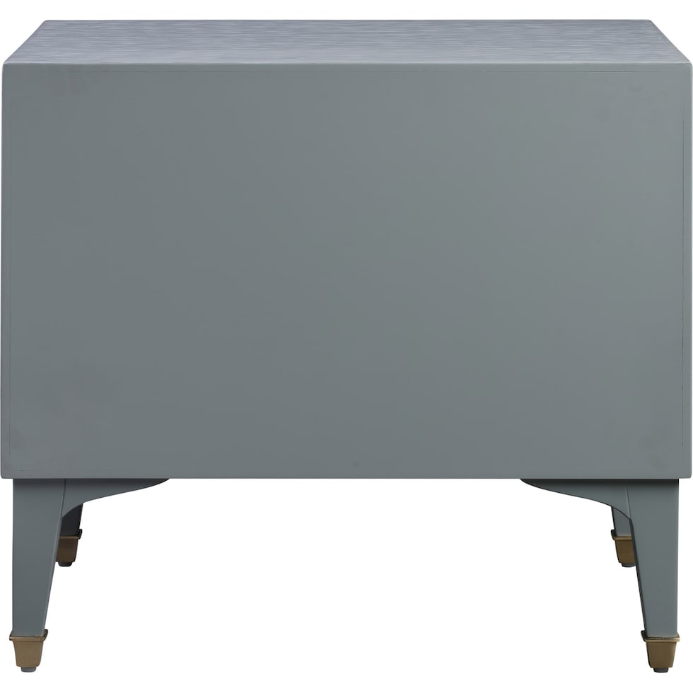 heather gray nightstand   