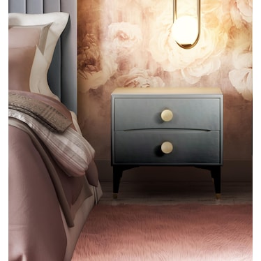 Heather 2-Drawer Nightstand