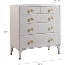 heather white chest   