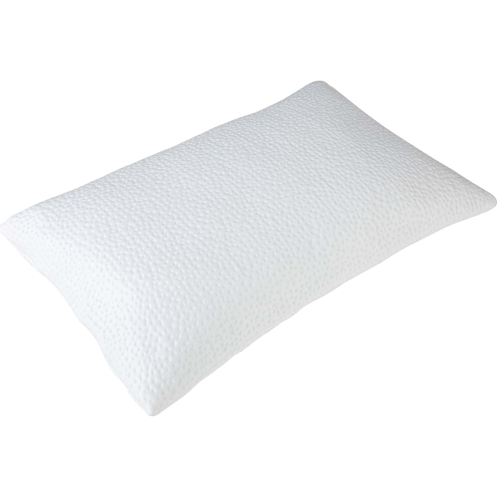 heavenly white accent pillow   