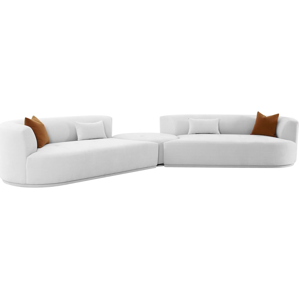 hector gray sectional   