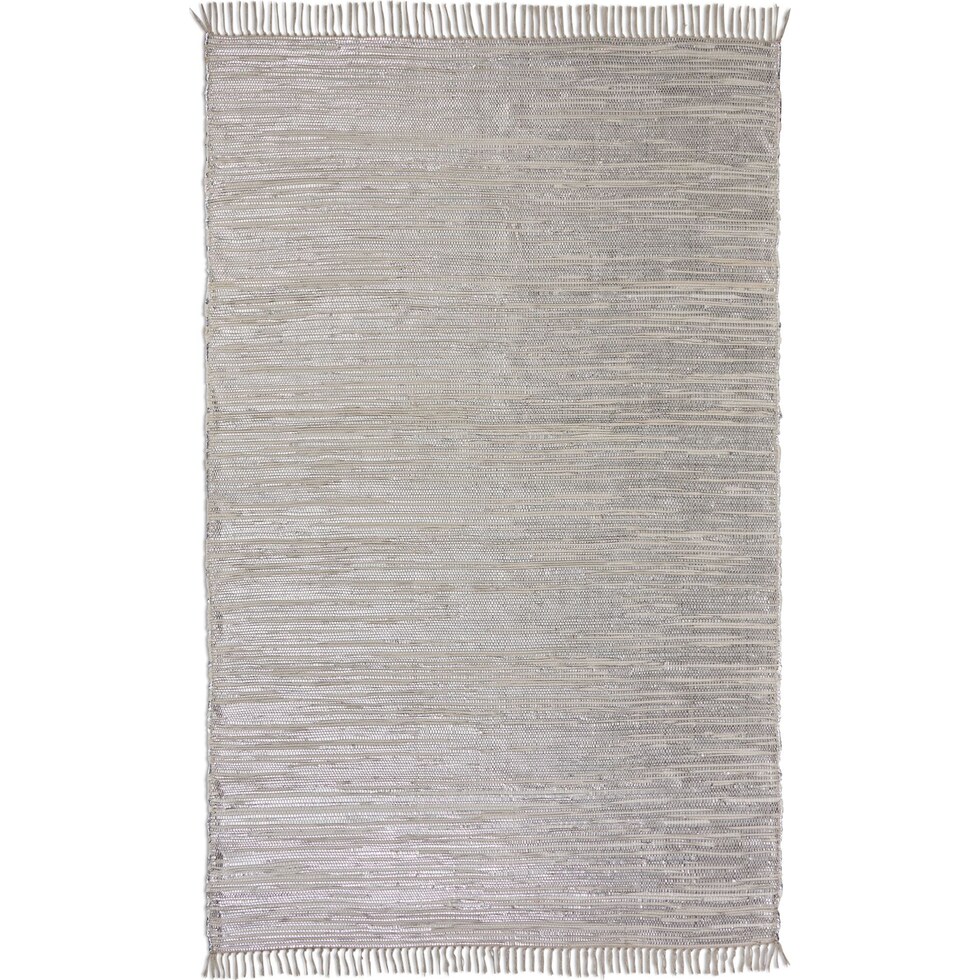 heed silver area rug ' x '   