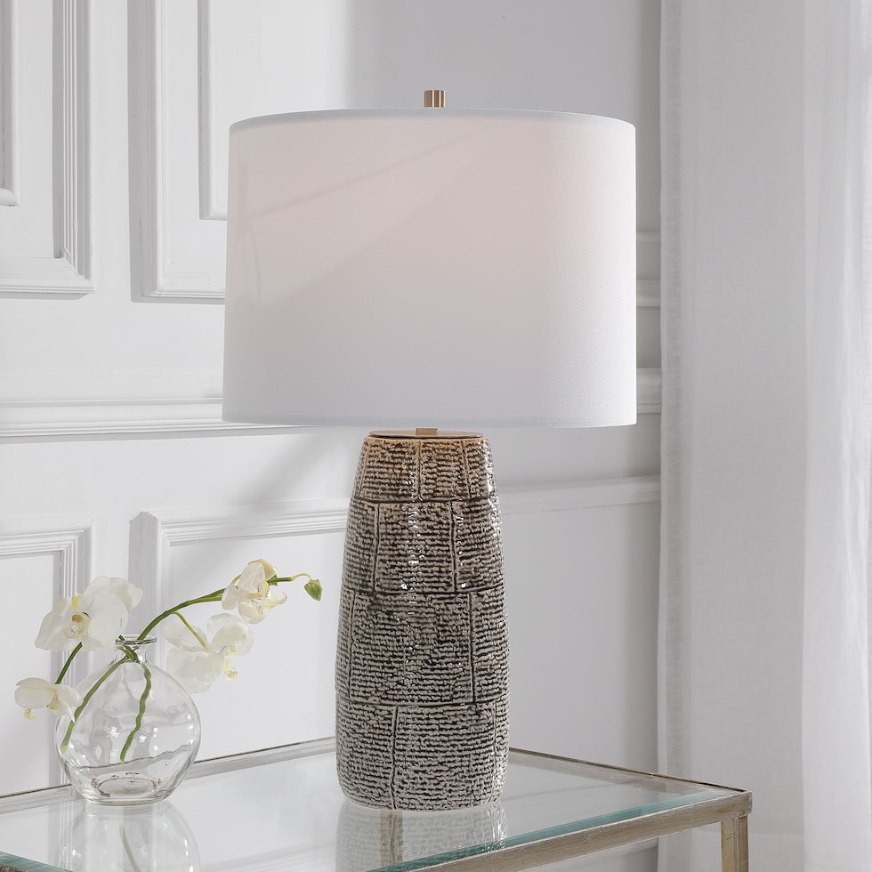 heidi black table lamp   