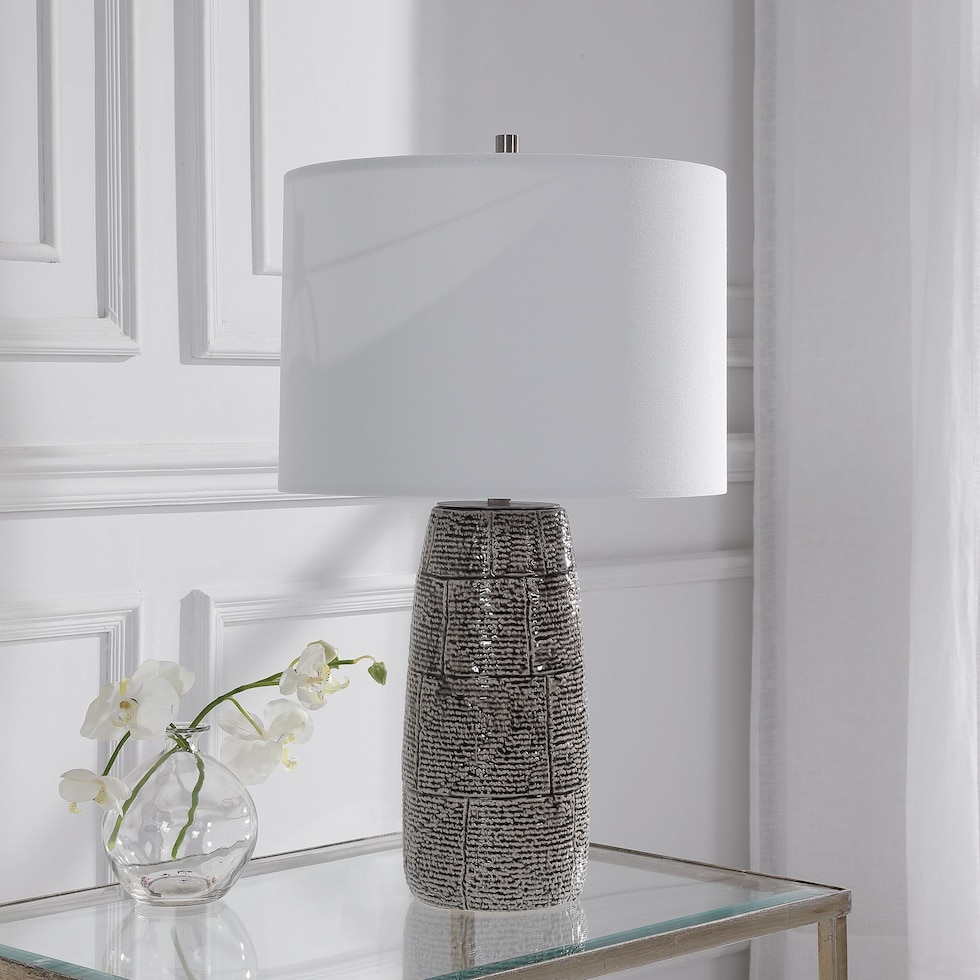 heidi black table lamp   