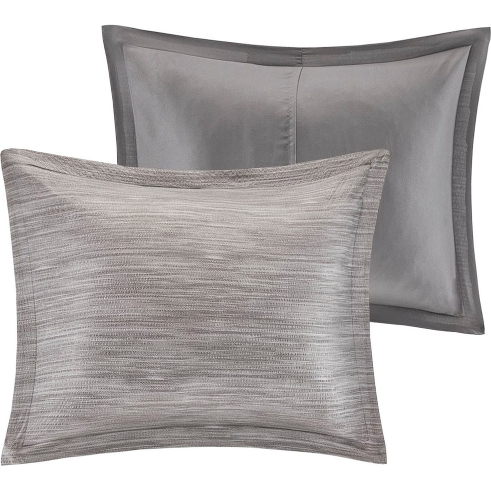 heiress gray california king bedding set   