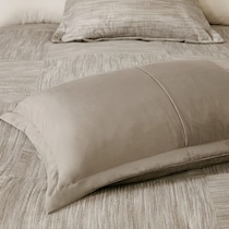 heiress light brown king bedding set   