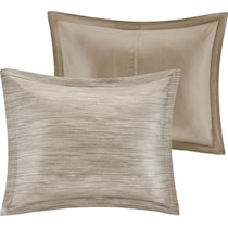 heiress light brown king bedding set   