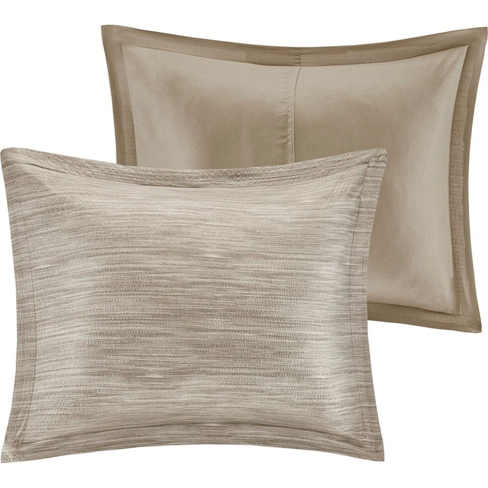 heiress light brown king bedding set   