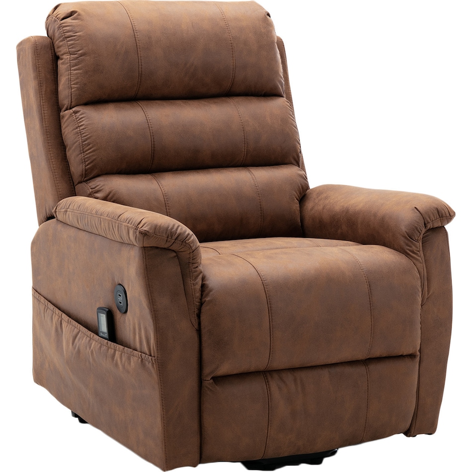 helen dark brown lift chair   