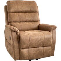 helen light brown lift chair   