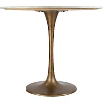 helix white dining table   