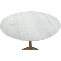 helix white dining table   