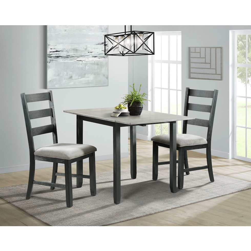 hemingway gray  pc dining room   