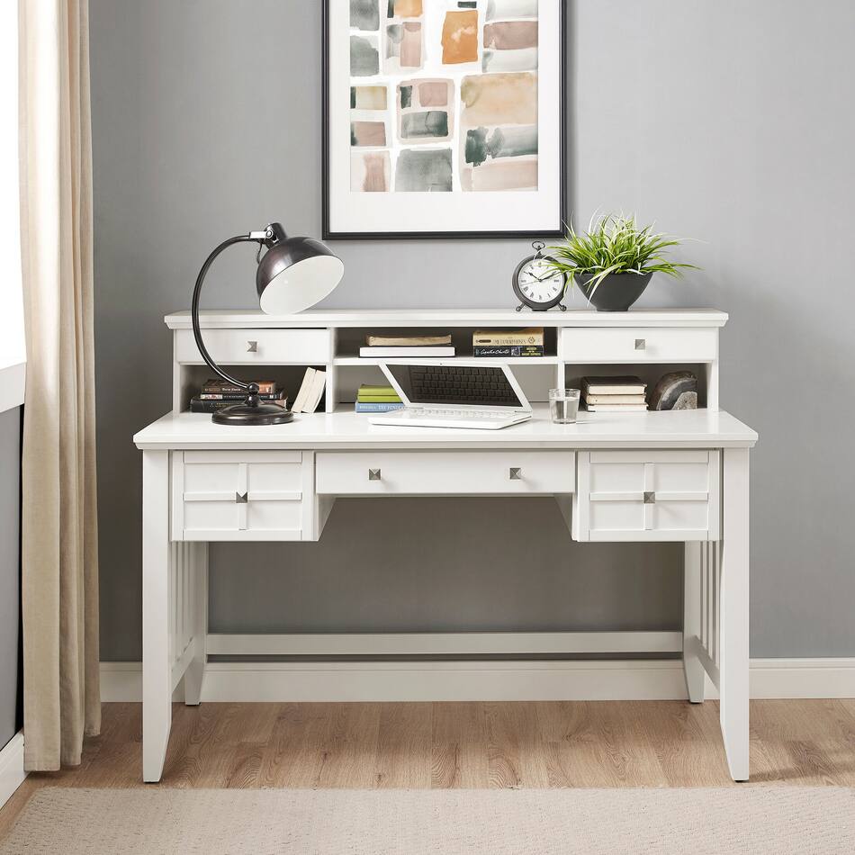 Hera Desk with Hutch Value City Furniture