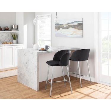 Hermione Set of 2 Counter-Height Stools