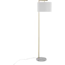 hermione gold floor lamp   