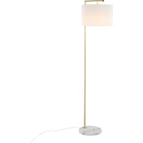 hermione gold floor lamp   