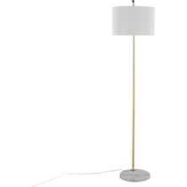 hermione gold floor lamp   