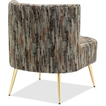 hermione gray accent chair   