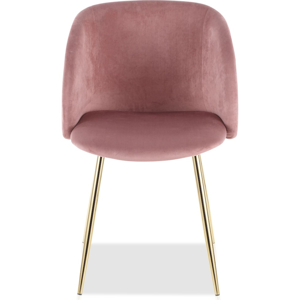 hermione pink dining chair   