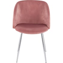 hermione pink dining chair   