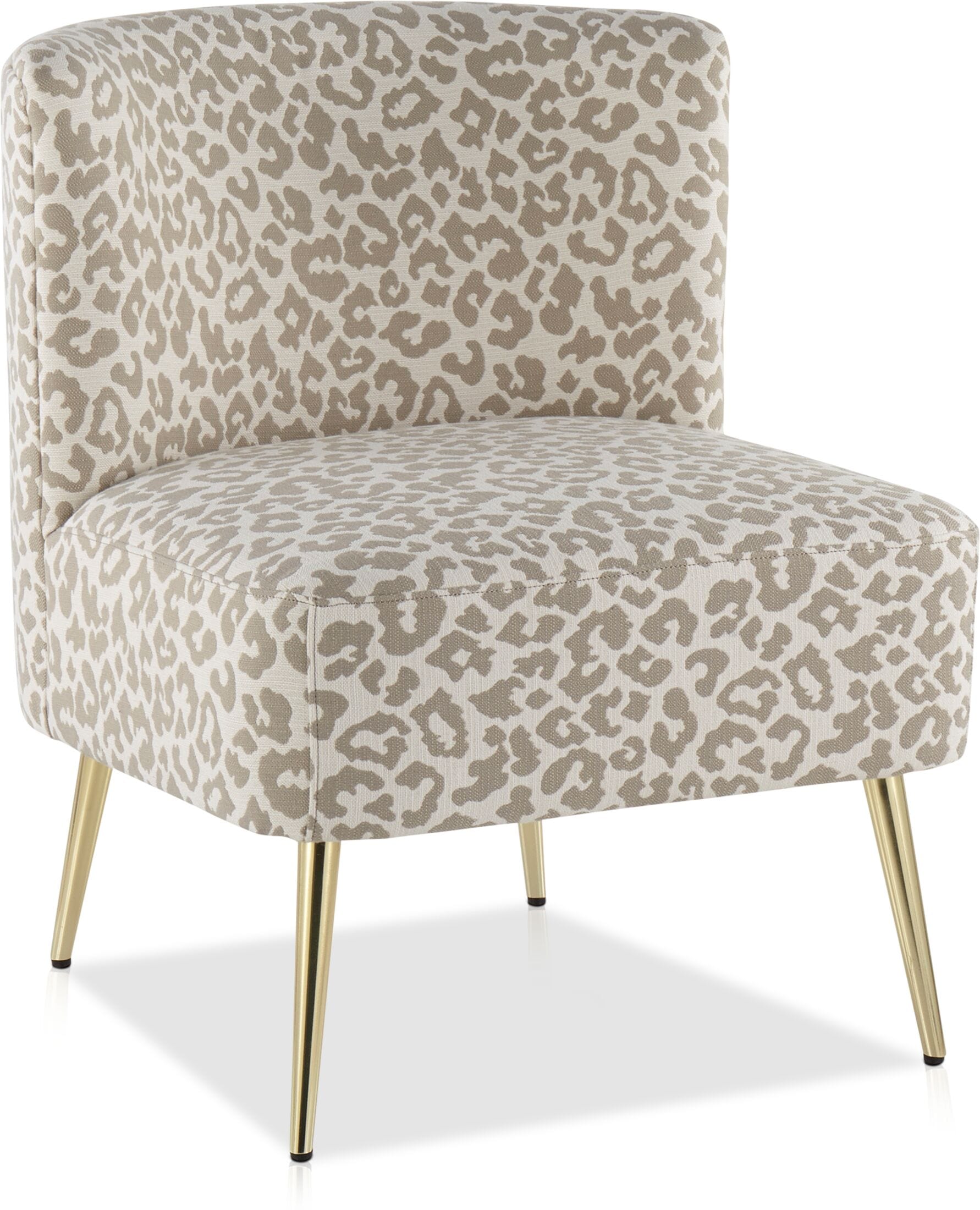 Animal print best sale arm chair