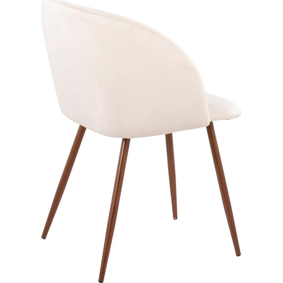 hermione white dining chair   