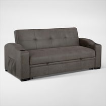 hermosa gray sleeper sofa   