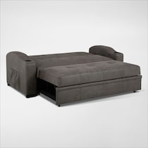 hermosa gray sleeper sofa   