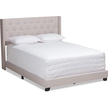 heston neutral queen bed   