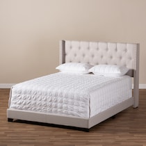 heston neutral queen bed   