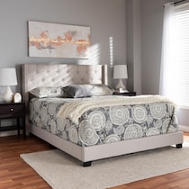 heston neutral queen bed   