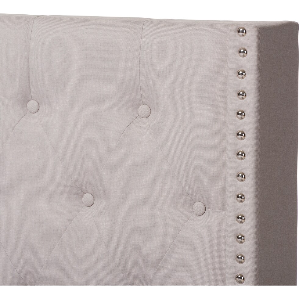 heston neutral queen bed   
