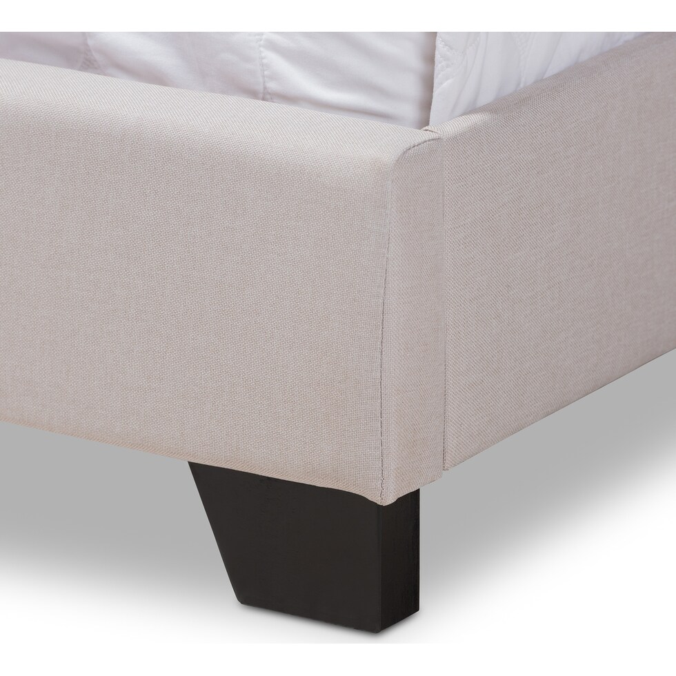 heston neutral queen bed   