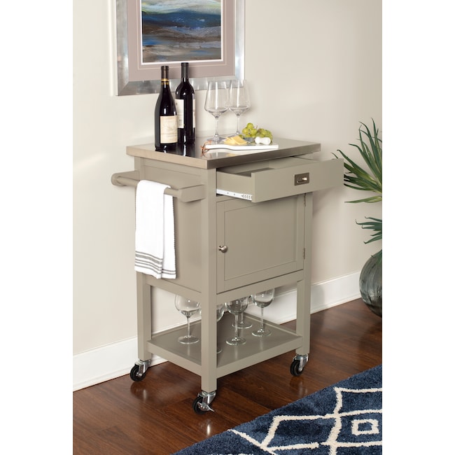 Accent and Occasional Furniture - Highland Apartment Cart