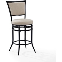 hilda white counter height stool   
