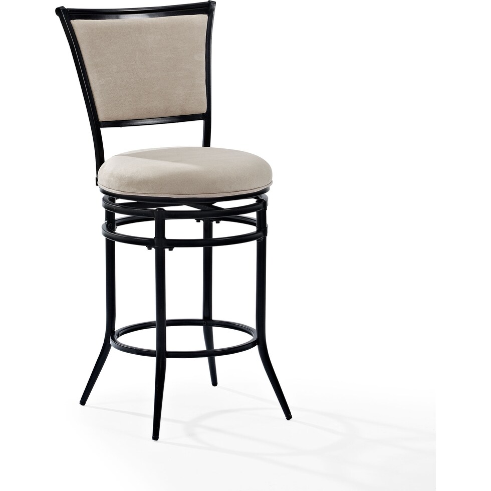 hilda white counter height stool   
