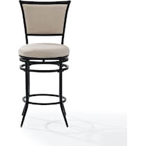 hilda white counter height stool   