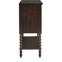 hillary dark brown chest   