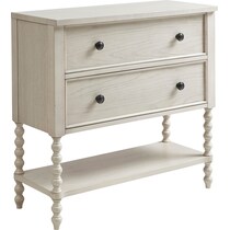 hillary white chest   