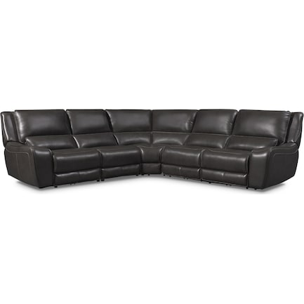 Holden Dual-Power Reclining Sectional with 3 Reclining Seats