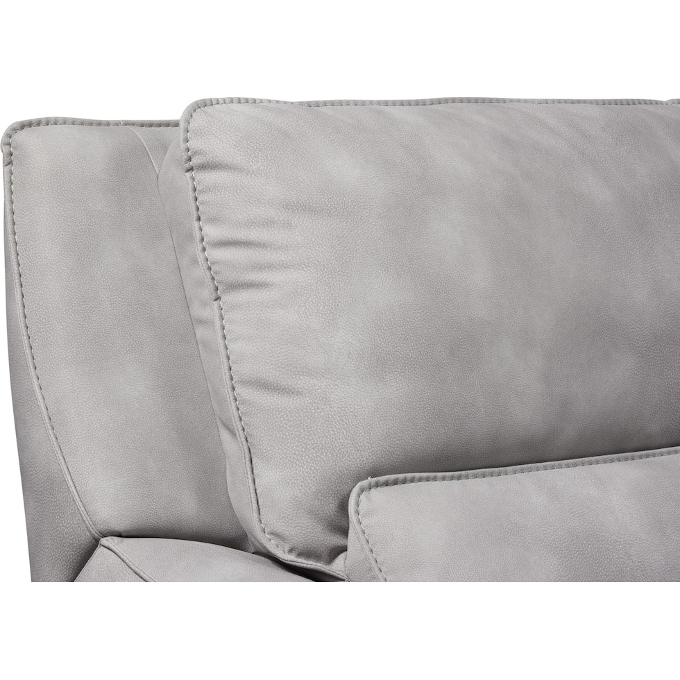 holden gray loveseat   