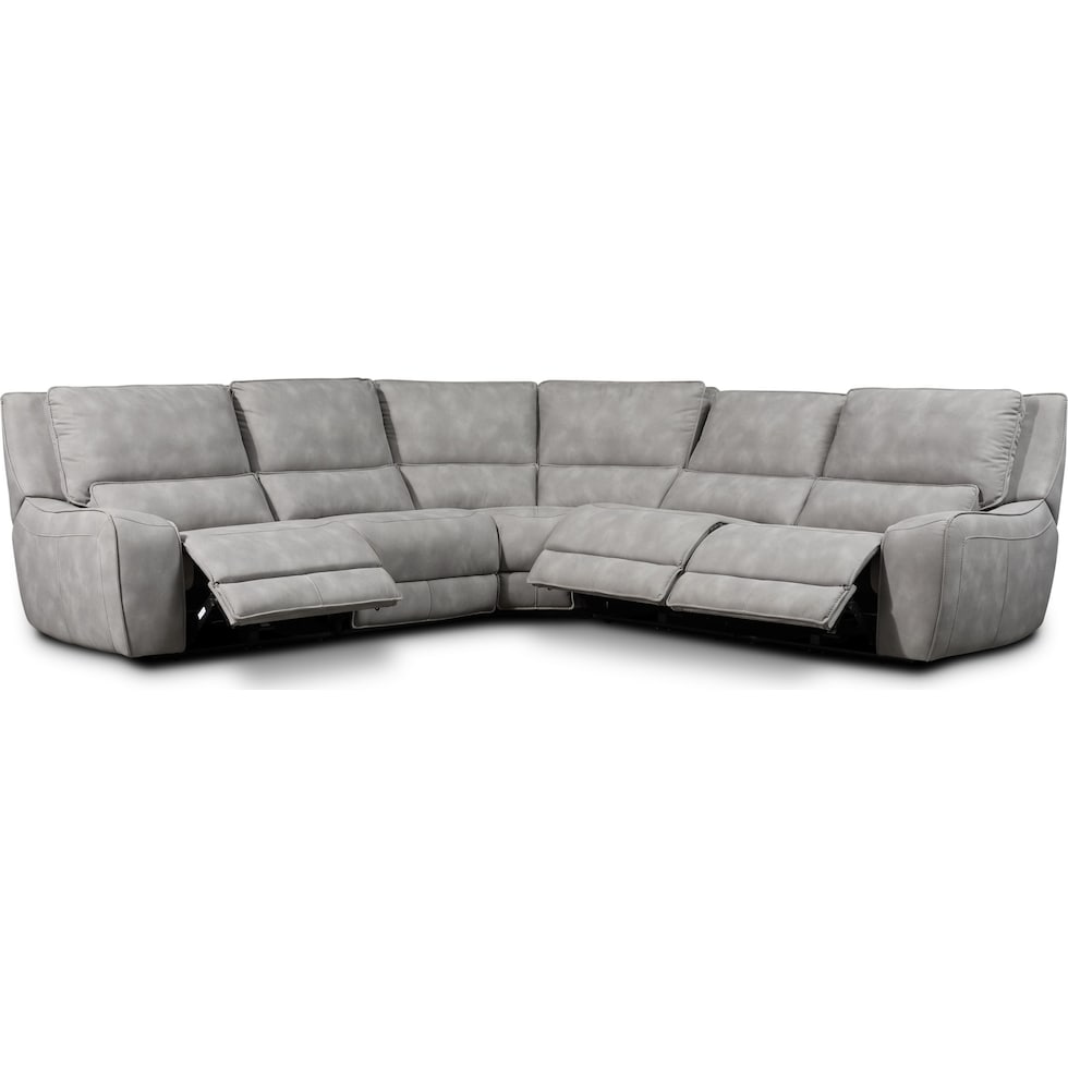 holden gray sectional   