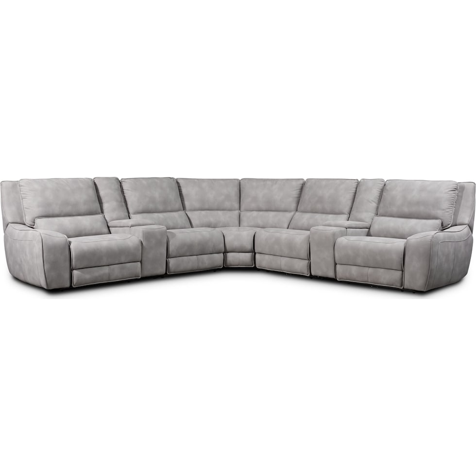 holden gray sectional   