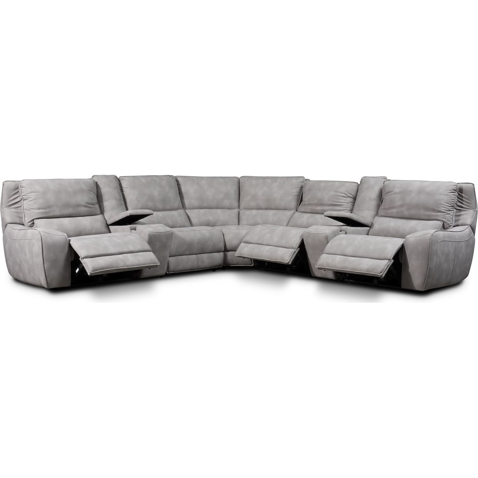 holden gray sectional   