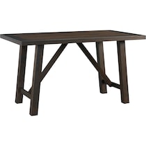 hollis gray counter height dining table   